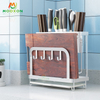 304 Stainless Steel Drying Rack Utensil Holders Kitchen Storage Knife Block Set 