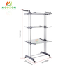 Hot Sale 3 Tiered Foldable Multipurpose Hanging Cloth Rack Drying Clothes Rack 