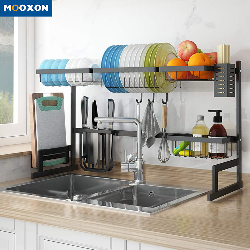 DIY Tiered Metal Kitchen Plate Rack Dish Rack And Drainboard On Over Sink 