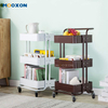Home Families Storage Holder Rolling Tool Trolley Cart Hand Shelf